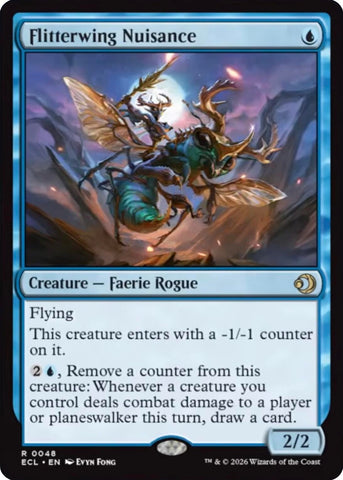 Image for Flitterwing Nuisance (48) (Lorwyn Eclipsed) - Magic: The Gathering