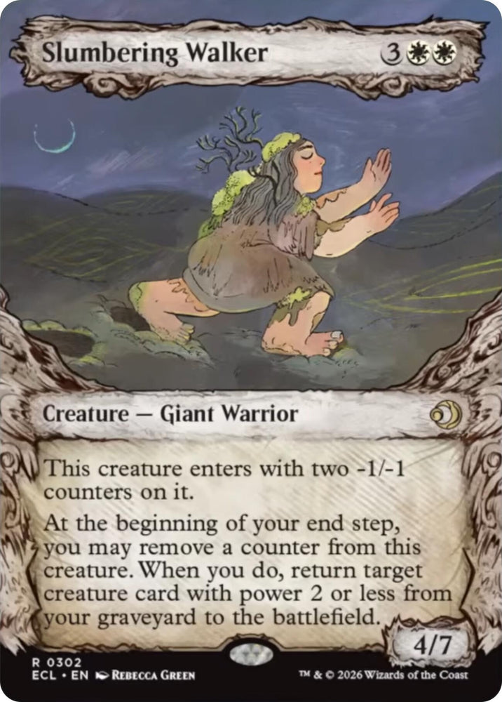 Image for Slumbering Walker (Showcase) (302) (Lorwyn Eclipsed) - Magic: The Gathering