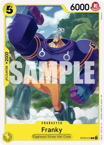 Image for Franky (ST29-010) (Starter Deck 29: Egghead) - One Piece Card Game