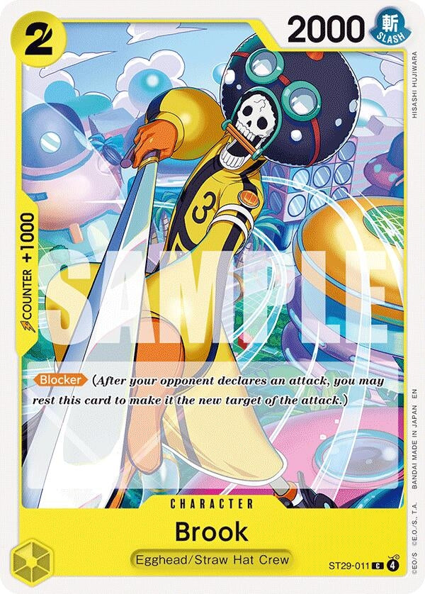 Image for Brook (ST29-011) (Starter Deck 29: Egghead) - One Piece Card Game