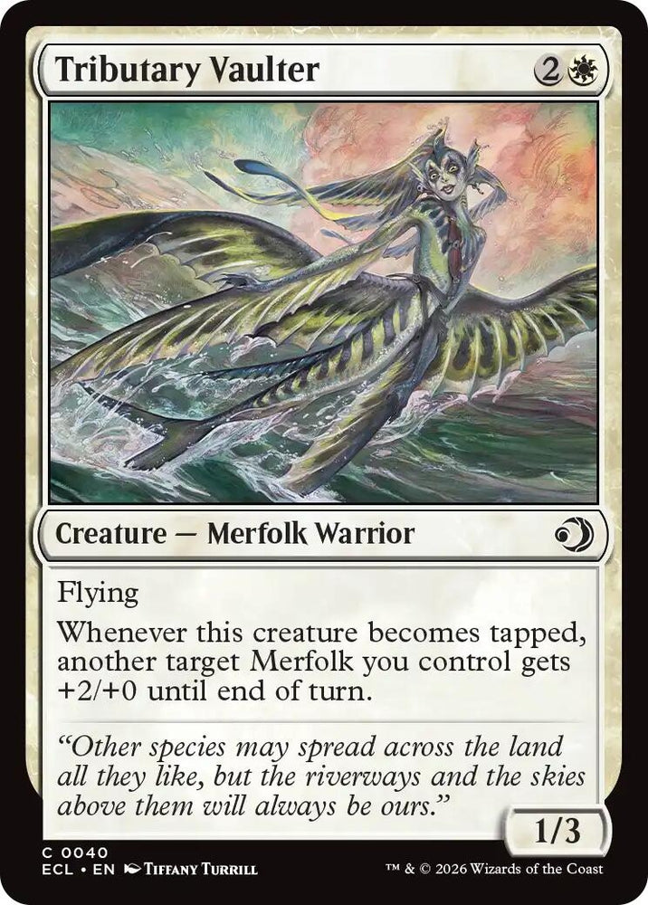 Image for Tributary Vaulter (40) (Lorwyn Eclipsed) - Magic: The Gathering
