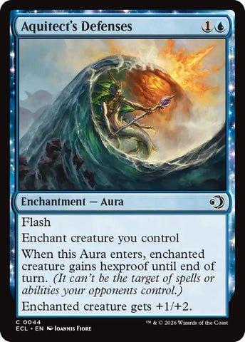 Image for Aquitect's Defenses (44) (Lorwyn Eclipsed) - Magic: The Gathering