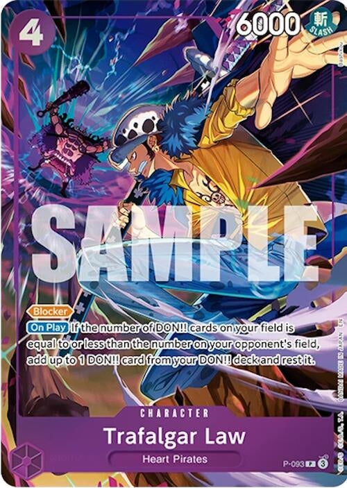 Trafalgar Law (Illustration Box Vol.6) (P-093) (One Piece Promotion Ca