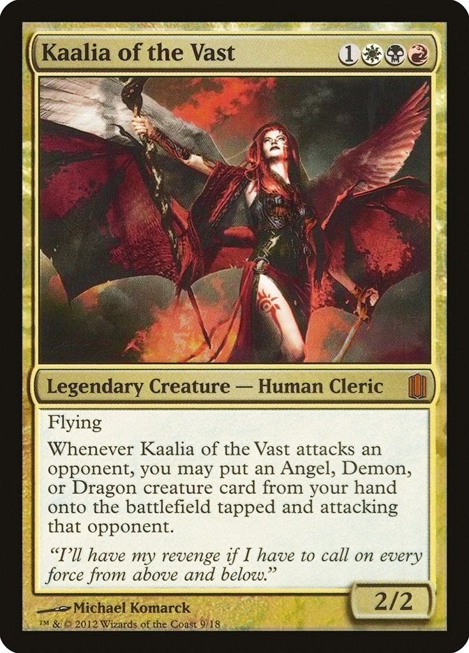 Image for Kaalia of the Vast (9) [Commander's Arsenal]