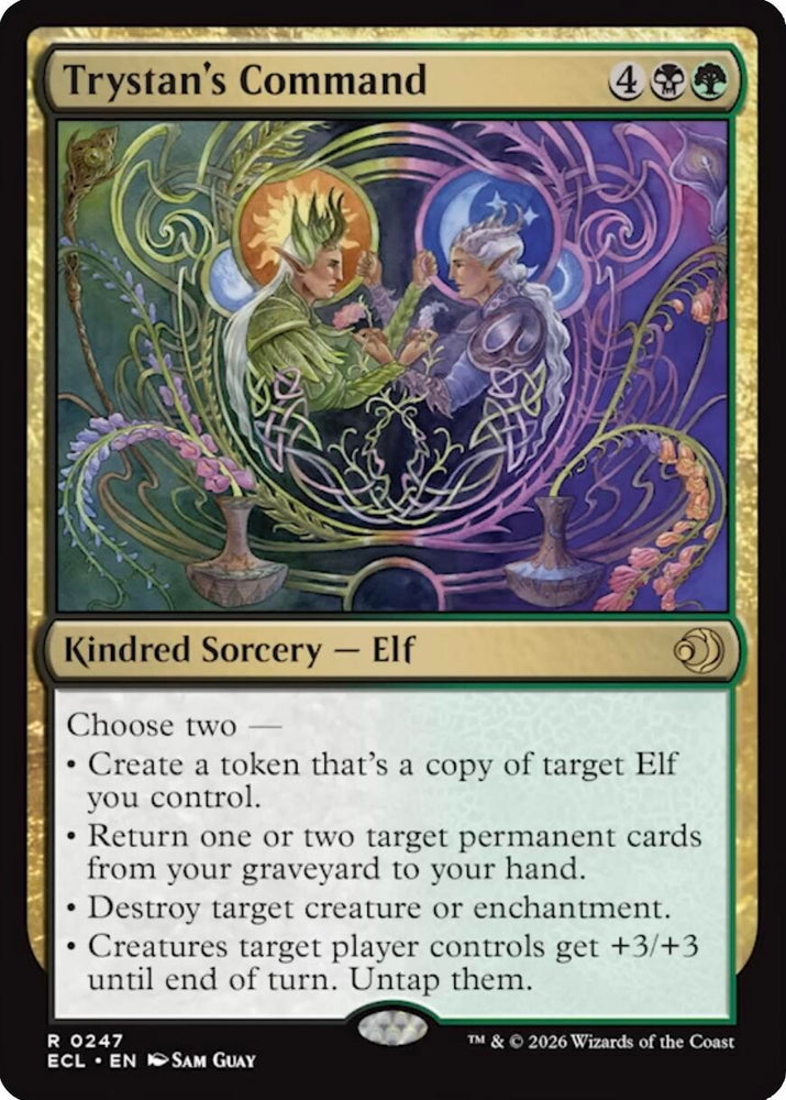 Image for Trystan's Command (247) (Lorwyn Eclipsed) - Magic: The Gathering