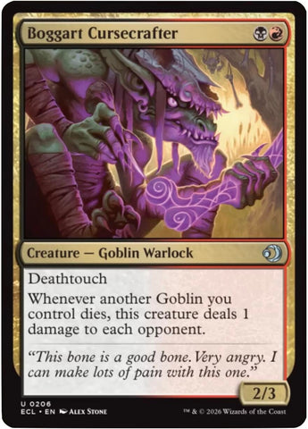 Image for Boggart Cursecrafter (206) (Lorwyn Eclipsed) - Magic: The Gathering
