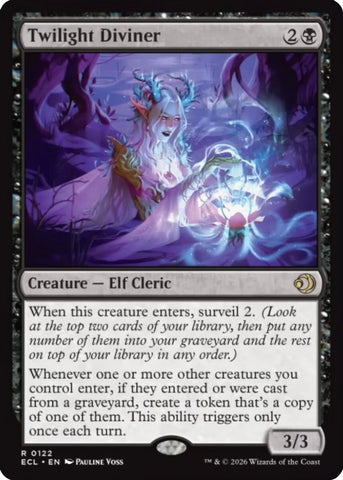 Image for Twilight Diviner (122) (Lorwyn Eclipsed) - Magic: The Gathering