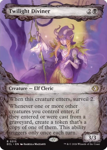 Image for Twilight Diviner (Showcase) (315) (Lorwyn Eclipsed) - Magic: The Gathering