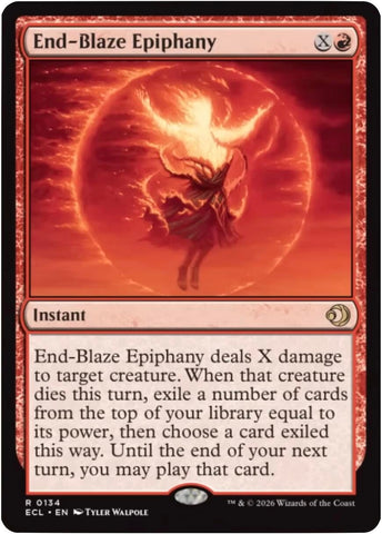 Image for End-Blaze Epiphany (134) (Lorwyn Eclipsed) - Magic: The Gathering