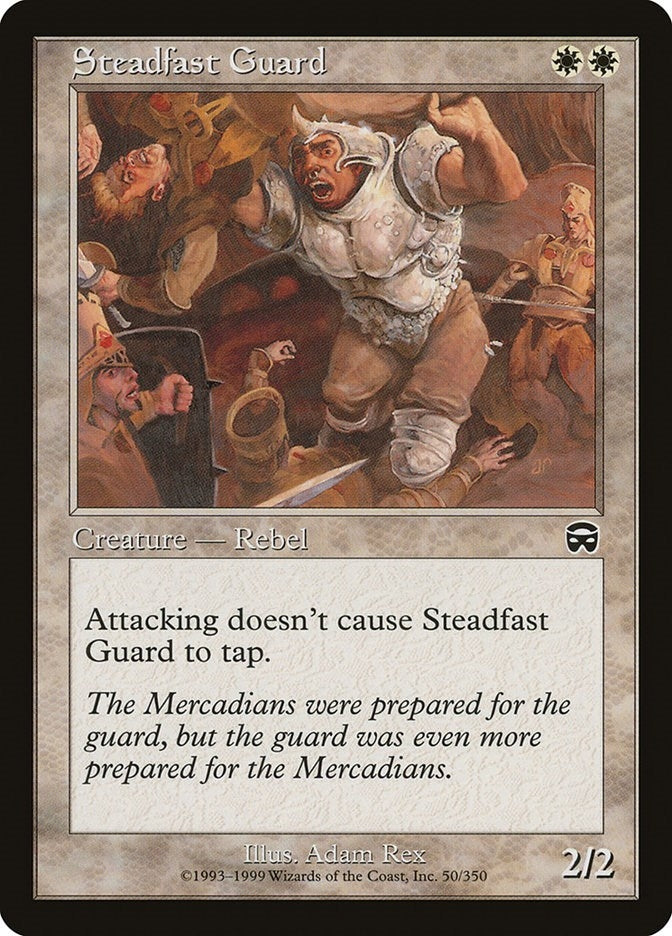 Image for Steadfast Guard (50) [Mercadian Masques]