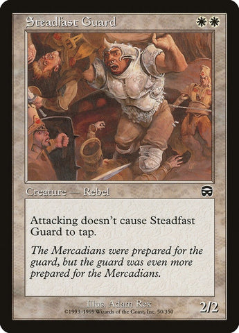 Image for Steadfast Guard (50) [Mercadian Masques]