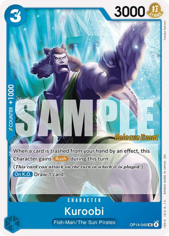Image for Kuroobi (OP14-045) (The Azure Sea's Seven Release Event Cards) - One Piece Card Game