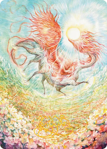 Image for Eirdu, Carrier of Dawn Art Card (Gold-Stamped Signature) (30) (Lorwyn Eclipsed) - Magic: The Gathering