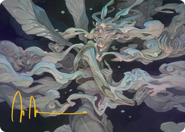 Image for Temporal Cleansing Art Card (Gold-Stamped Signature) (12) (Lorwyn Eclipsed) - Magic: The Gathering