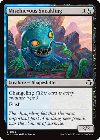 Image for Mischievous Sneakling (235) (Lorwyn Eclipsed) - Magic: The Gathering