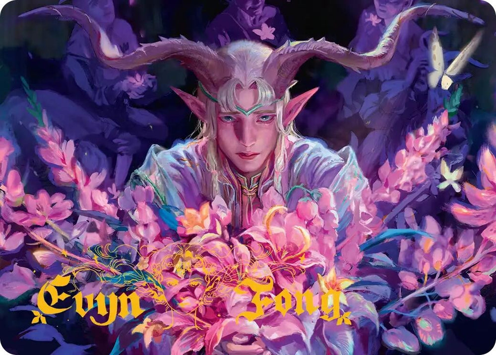 Image for Dawnhand Eulogist Art Card (Gold-Stamped Signature) (14) (Lorwyn Eclipsed) - Magic: The Gathering