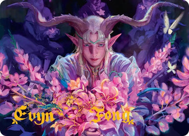 Image for Dawnhand Eulogist Art Card (Gold-Stamped Signature) (14) (Lorwyn Eclipsed) - Magic: The Gathering