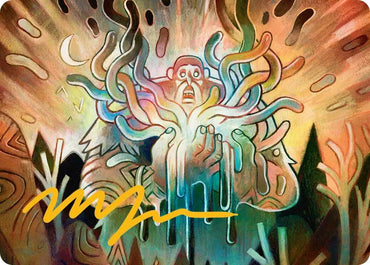 Image for Aurora Awakener Art Card (40/54) (Gold-Stamped Signature) (40) (Lorwyn Eclipsed) - Magic: The Gathering