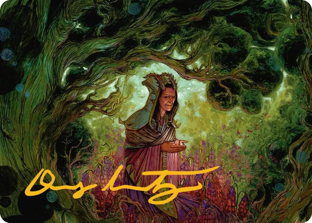 Image for Bloom Tender Art Card (Gold-Stamped Signature) (41) (Lorwyn Eclipsed) - Magic: The Gathering