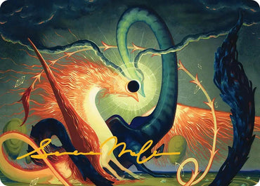 Image for Celestial Reunion Art Card (42/54) (Gold-Stamped Signature) (42) (Lorwyn Eclipsed) - Magic: The Gathering