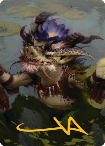 Image for Ignoble Hierarch Art Card (Gold-Stamped Signature) (50) (Lorwyn Eclipsed) - Magic: The Gathering