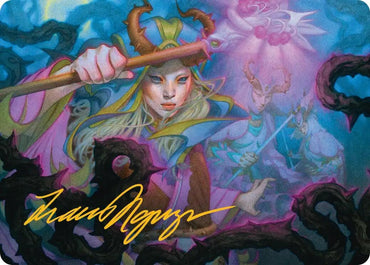 Image for Stoic Grove-Guide Art Card (Gold-Stamped Signature) (Lorwyn Eclipsed) - Magic: The Gathering