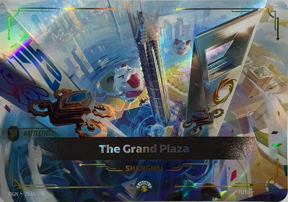 Image for The Grand Plaza (Riftbound Promotional Cards) - Riftbound: League of Legends Trading Card Game