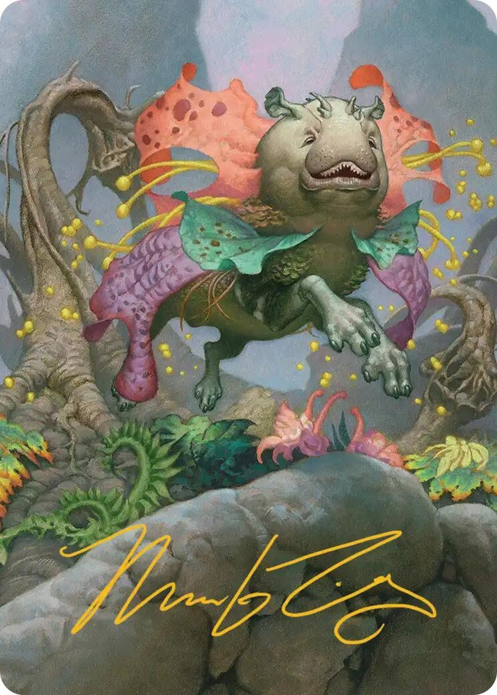 Image for Vibrance Art Card (Gold-Stamped Signature) (Lorwyn Eclipsed) - Magic: The Gathering