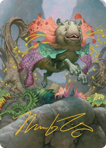 Image for Vibrance Art Card (Gold-Stamped Signature) (Lorwyn Eclipsed) - Magic: The Gathering