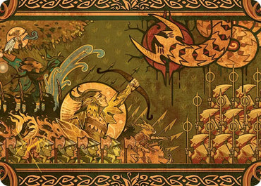 Image for Chronicle of Victory Art Card (Gold-Stamped Signature) (Lorwyn Eclipsed) - Magic: The Gathering