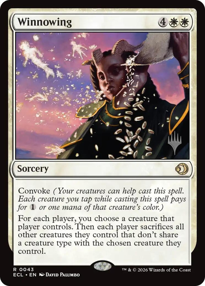 Image for Winnowing (43) (Promo Pack: Lorwyn Eclipsed) (PPECL) - Magic: The Gathering