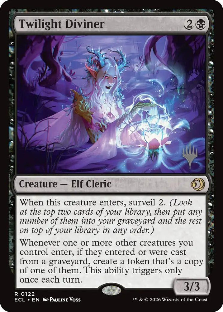 Image for Twilight Diviner (122) (Promo Pack: Lorwyn Eclipsed) (PPECL) - Magic: The Gathering
