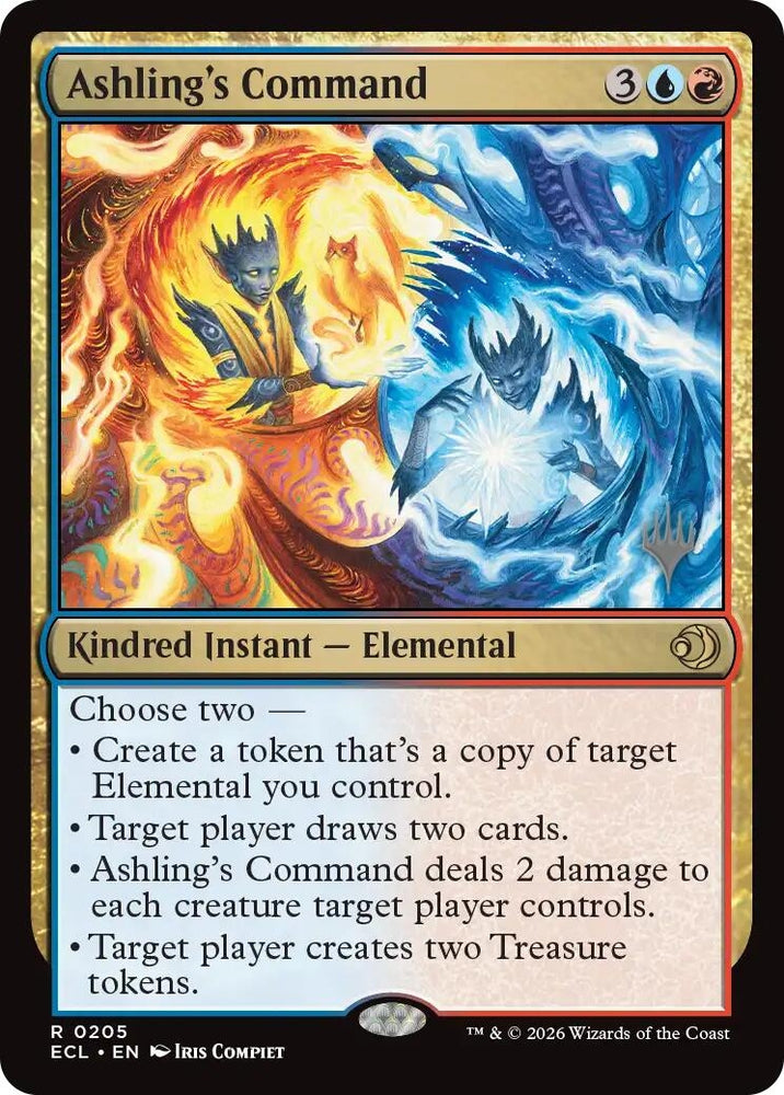 Image for Ashling's Command (205) (Promo Pack: Lorwyn Eclipsed) (PPECL) - Magic: The Gathering