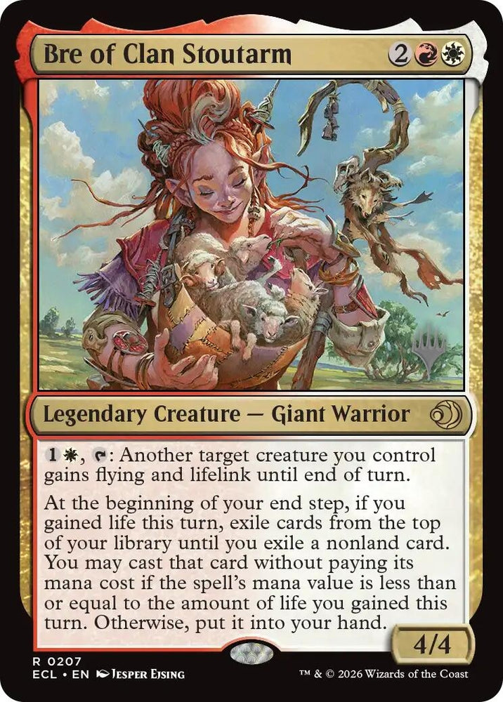 Image for Bre of Clan Stoutarm (207) (Promo Pack: Lorwyn Eclipsed) (PPECL) - Magic: The Gathering