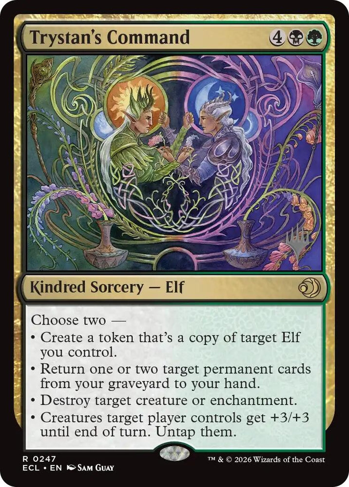 Image for Trystan's Command (247) (Promo Pack: Lorwyn Eclipsed) (PPECL) - Magic: The Gathering