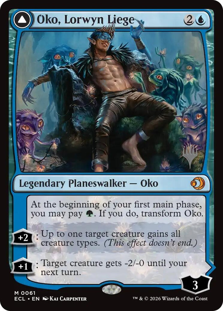 Image for Oko, Lorwyn Liege (61) (Promo Pack: Lorwyn Eclipsed) (PPECL) - Magic: The Gathering