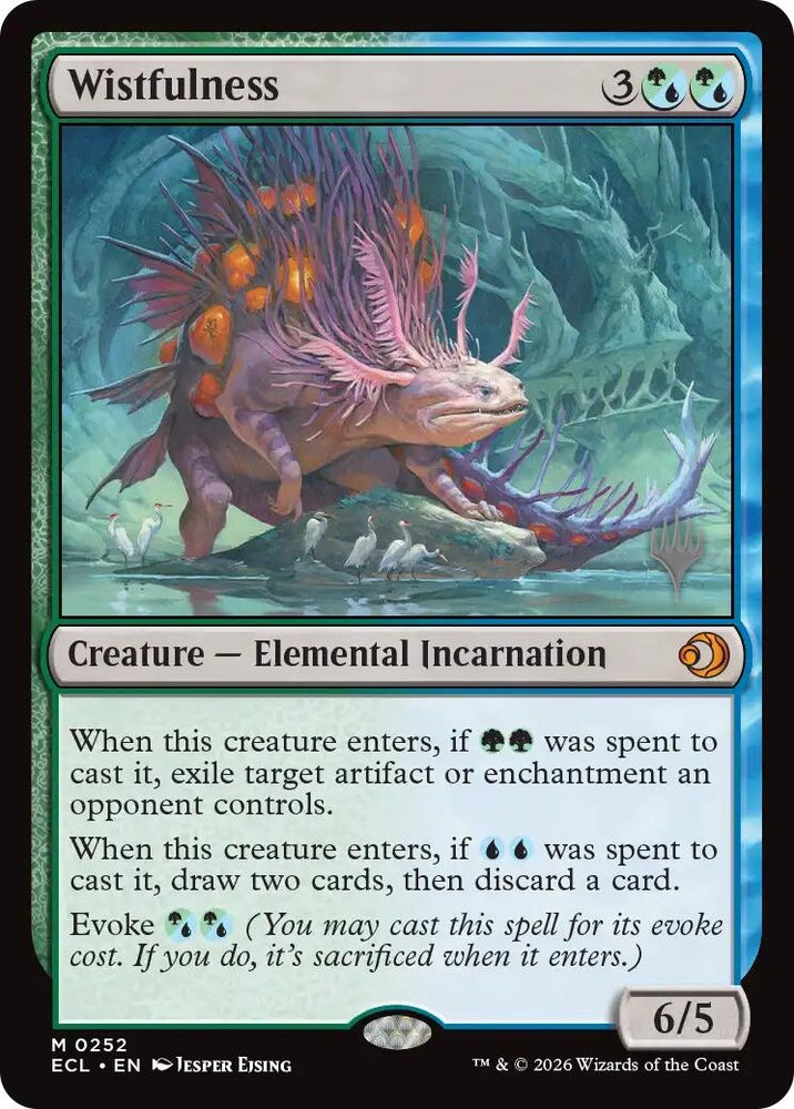 Image for Wistfulness (252) (Promo Pack: Lorwyn Eclipsed) (PPECL) - Magic: The Gathering