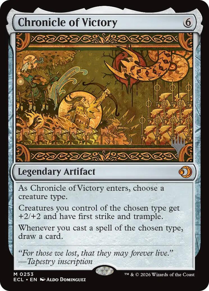 Image for Chronicle of Victory (253) (Promo Pack: Lorwyn Eclipsed) (PPECL) - Magic: The Gathering