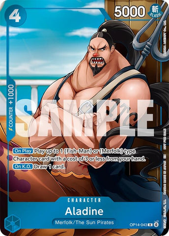 Image for Aladine (Dash Pack) (OP14-043) - One Piece Card Game