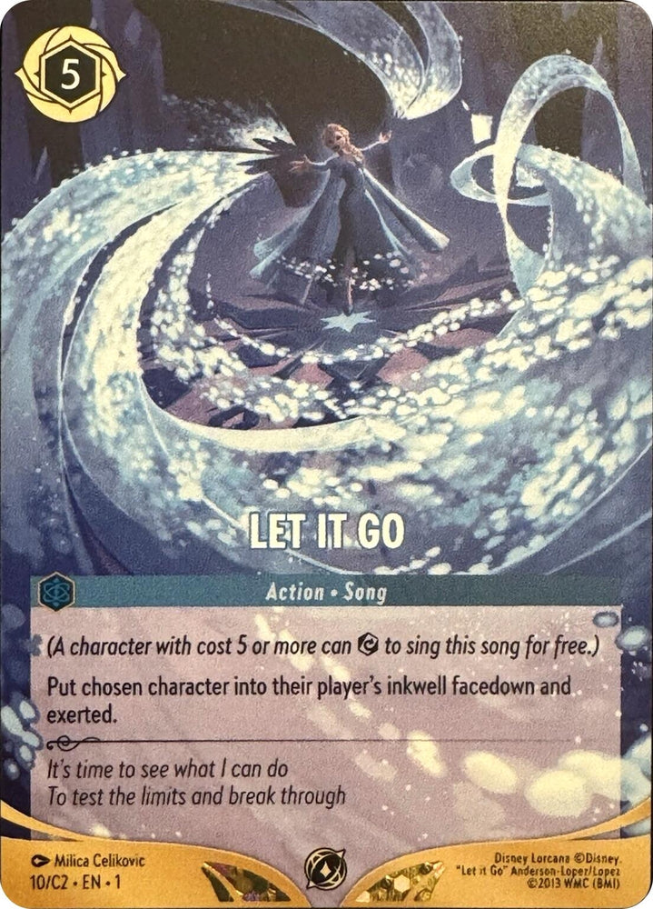 Image for Let It Go (Disney Lorcana Challenge) (10) - Disney Lorcana