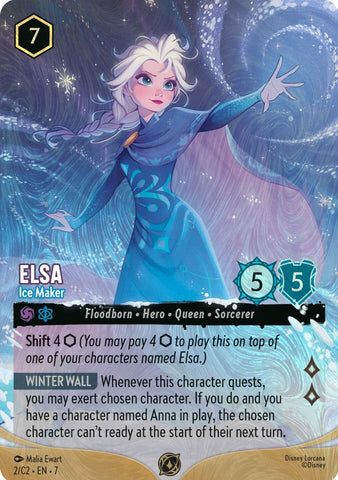 Image for Elsa - Ice Maker (Foil) (2) - Disney Lorcana