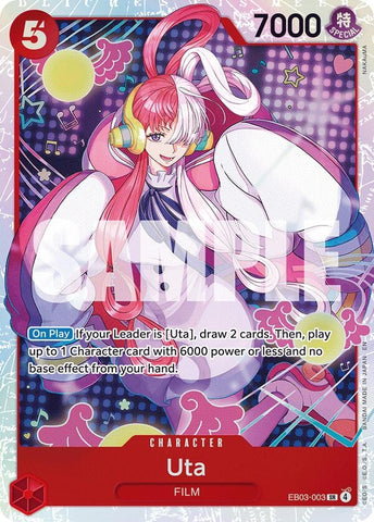 Uta (003) (EB03-003) (Extra Booster: One Piece Heroines Edition)