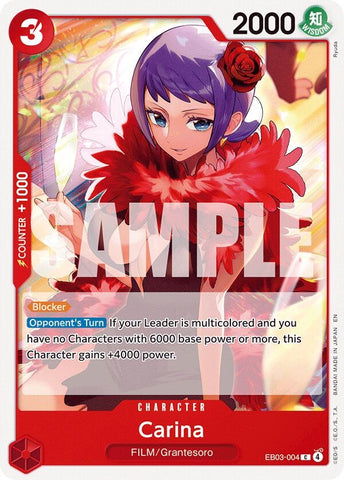 Image for Carina (EB03-004) (Extra Booster: One Piece Heroines Edition) - One Piece Card Game