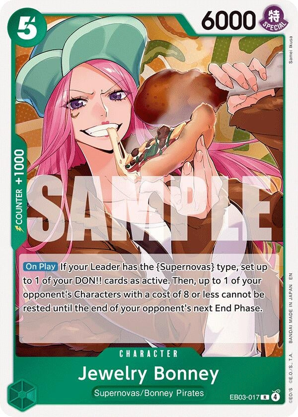 Image for Jewelry Bonney (EB03-017) (Extra Booster: One Piece Heroines Edition) - One Piece Card Game