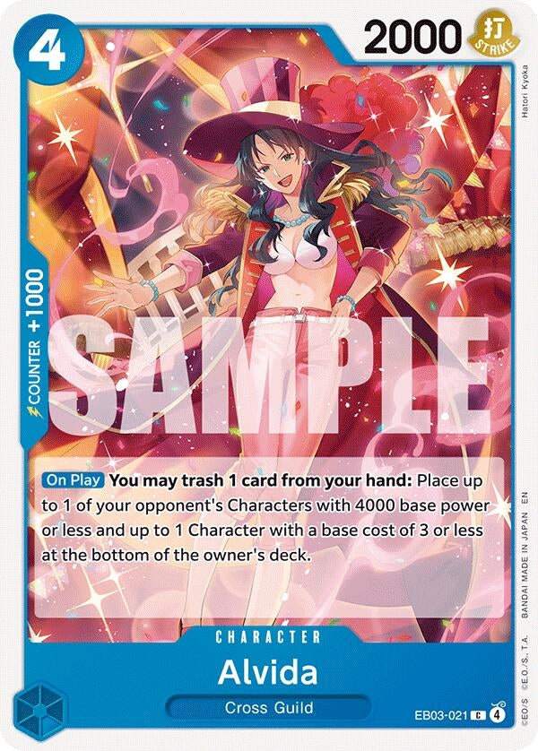 Image for Alvida (EB03-021) (Extra Booster: One Piece Heroines Edition) - One Piece Card Game