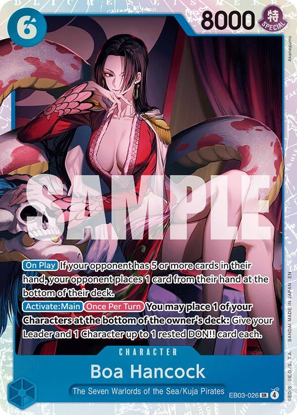 Image for Boa Hancock (EB03-026) (Extra Booster: One Piece Heroines Edition) - One Piece Card Game