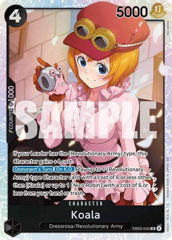 Image for Koala (EB03-042) (Extra Booster: One Piece Heroines Edition) - One Piece Card Game
