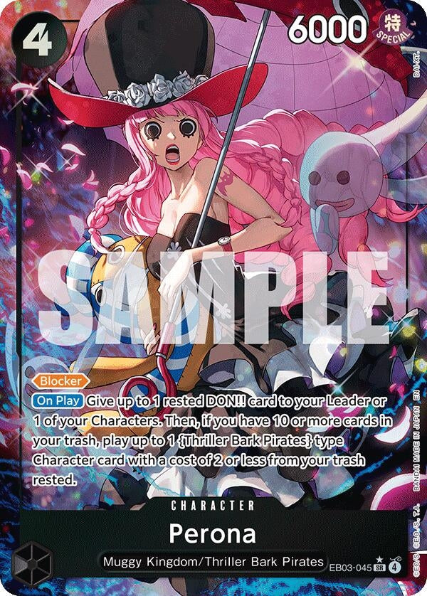 Image for Perona (045) (Alternate Art) (EB03-045) (Extra Booster: One Piece Heroines Edition) - One Piece Card Game