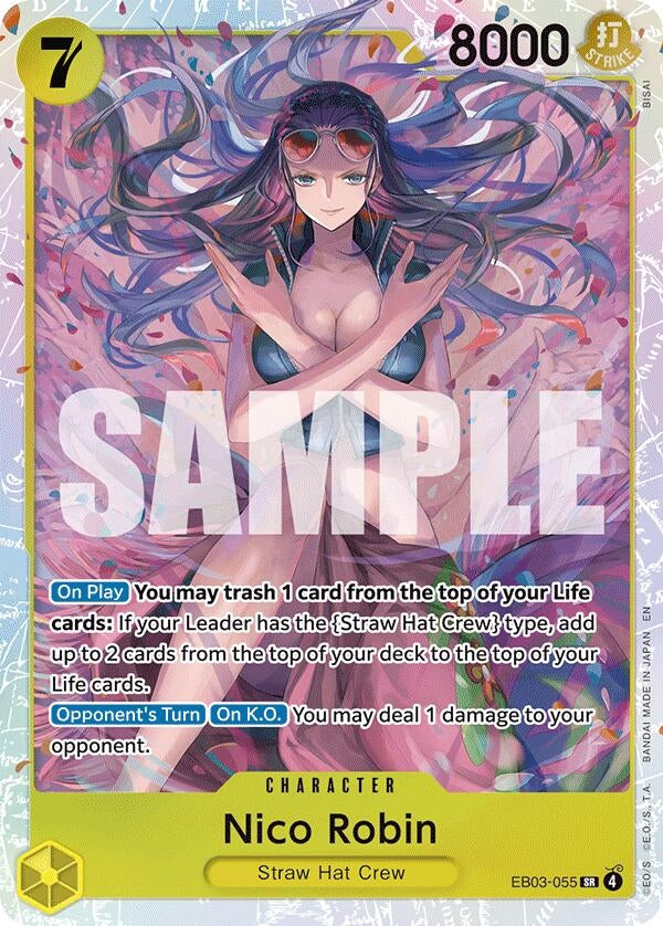 Image for Nico Robin (055) (EB03-055) (Extra Booster: One Piece Heroines Edition) - One Piece Card Game