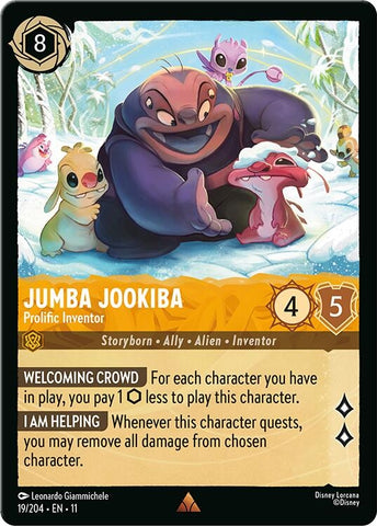 Image for Jumba Jookiba - Prolific Inventor (19/204) - Disney Lorcana